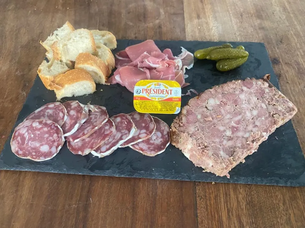 L'assiette de la Guinguette de la Grenouille